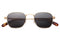 The Groove Pilot / Brushed Gold & Tortoise Bio & Polarised Grey Lens